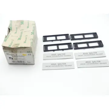 Produktfoto 1 von Klöckner Moeller ZFS79-P3 Zusatzfrontschilder VPE 4 Stk ungebr.