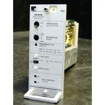 Produktfoto 1 von Hottinger Baldwin M50 Messverstärker
