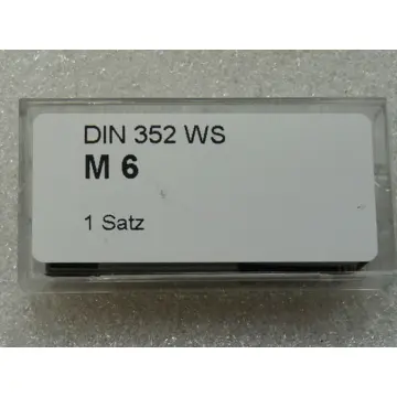 Produktfoto 1 von Handgewindebohrer DIN 352 WS M6 1 Satz bestehend aus Vor - Mittel - und Fertigschneider - ungebraucht - in OVP / made in Germany / Remscheid