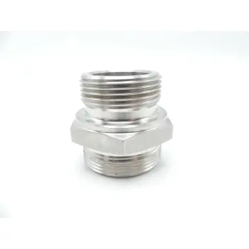 Produktfoto 1 von Hansa-Flex Gerade Einschraubverschraubung GE 35 L Edelstahl 1 1/4" + 1 3/4"