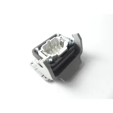 Produktfoto 1 von Harting 6B.LB 2 Anbaugehäuse + Phoenic Contact HC-B 06-I-PT-M Stifteinsatz