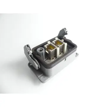 Produktfoto 1 von Harting 6B.LB 3 Anbaugehäuse mit Bügel + 2x Netzwerkanschlüsse