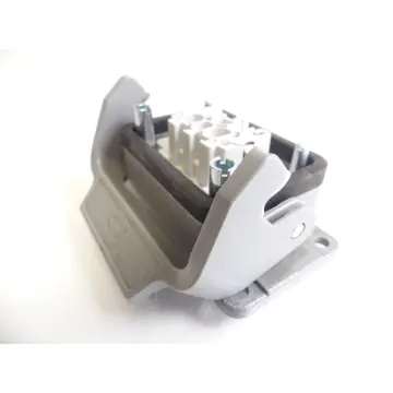 Produktfoto 1 von Harting 6B.LB Anbaugehäuse mit li. Bügel + 6-fach Anschlussverteiler 40/16