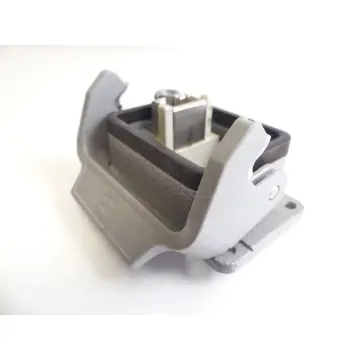 Produktfoto 1 von Harting 6B.LB Anbaugehäuse mit li. Bügel + 1x Netzwerkanschlussstecker
