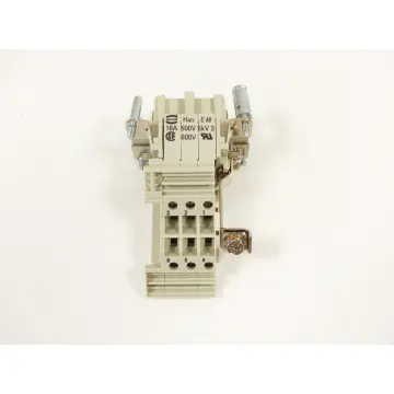 Produktfoto 1 von Harting 16A 500V 6kV 3 Steckverbinder