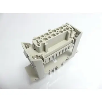 Produktfoto 1 von Harting Han 6 HvES-F 16A 830V~ 8kV Buchseneinsatz + Halterung
