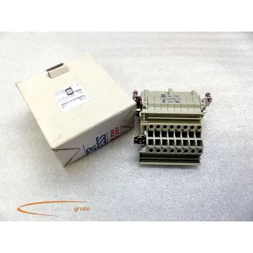 Produktfoto 1 von Harting Han E AV 16 Steckverbinder 0933 0164735 16-polig 16A -ungebraucht-