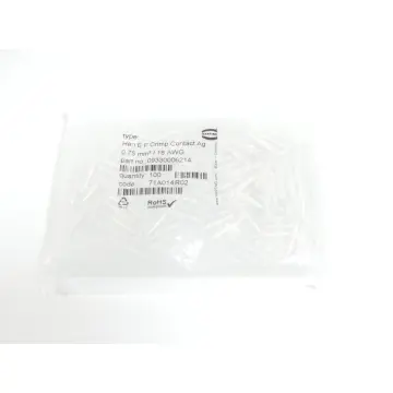 Produktfoto 1 von Harting Han E F Crimp Contact 0.75 mm² / 18 AWG VPE 100 St. ungebraucht