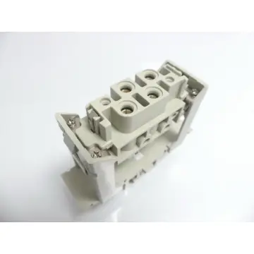 Produktfoto 1 von Harting Han K4/2F 80A 660V 16A 380V Steckverbinder + Halterung