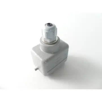 Produktfoto 1 von Harting HAN M Sockelgehäuse =000++SFC-XS3.1 + HC-B 06-I-PT-M Stifteinsatz