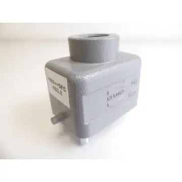 Produktfoto 1 von Harting HAN M Sockelgehäuse =000++SFC-XS3.2 + HC-B 06-I-PT-M Stifteinsatz 51/16
