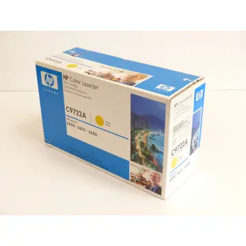 Produktfoto 1 von Hewlett Packard C9722A Druckerpatrone Gelb - ungebraucht! -