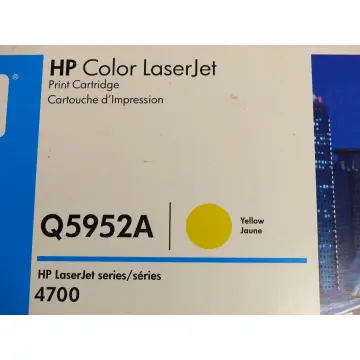 Produktfoto 1 von Hewlett Packard Q5952A Duckerpatrone Gelb für HP LaserJet Serie 4700 - ungebraucht! -