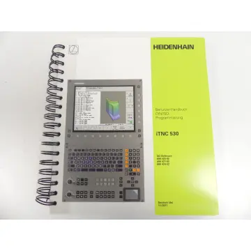 Produktfoto 1 von Heidenhain 737760-xx iTNC 530 Benutzer-Handbuch DIN/ISO-Programmierung -ung.-