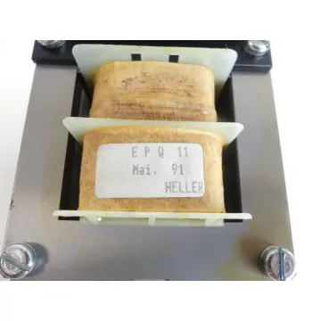 Produktfoto 1 von Heller Einphasentransformatoren EPQ 11 + bolz59 + bolz Typ 15V