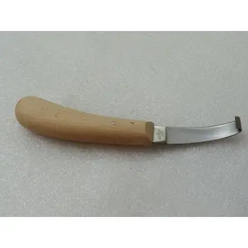 Produktfoto 1 von Huf- und Klauenmesser mit einseitiger Klinge links " made in Solingen "- ungebraucht -