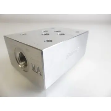 Produktfoto 1 von Hydac 10000015 Hydraulikventilplatte Anschlussseiten MB + MA = 1/4