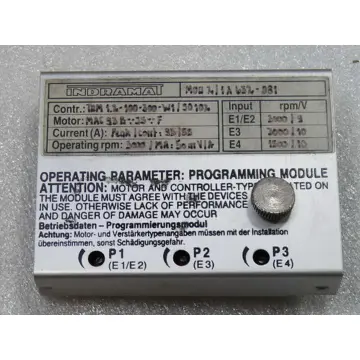 Produktfoto 1 von Indramat MOD 2/1X632-081 Programmiermodul für TDM 1 . 2 - 100 - 300 - W1 / So 102
