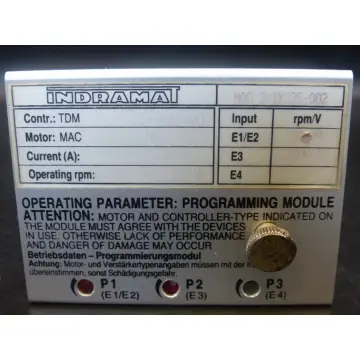 Produktfoto 1 von Indramat MOD 2/1X335-002 Programmiermodul