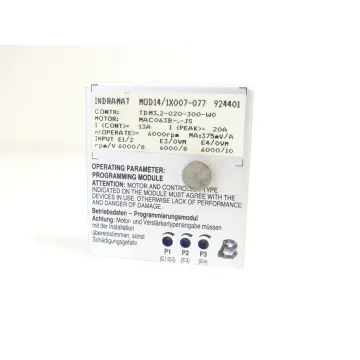 Produktfoto 1 von Indramat MOD14/1X007-077 Programmierungsmodul TDM3.2-020-300-W0 13A