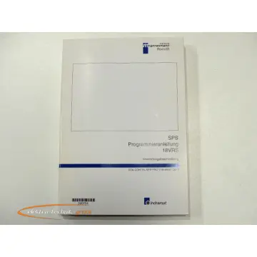 Produktfoto 1 von Indramat SPS Programmieranleitung 18VRS Anwendungsbeschreibung