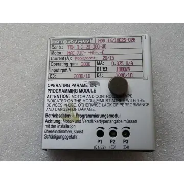 Produktfoto 1 von Indramat Programmiermodul MOD 14/1X025-028 für TDM 3.2-20-300-W0