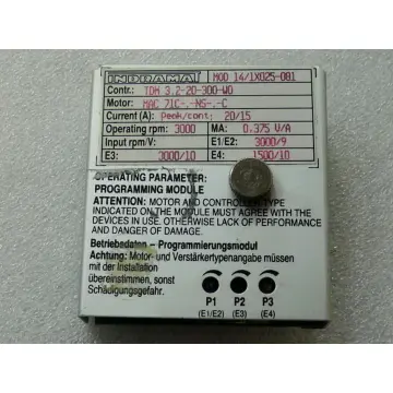 Produktfoto 1 von Indramat Programmiermodul MOD 14/1X025-081 für TDM 3.2-20-300-W0