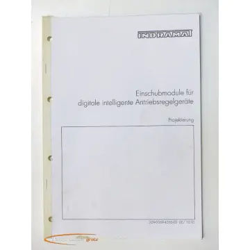 Produktfoto 1 von Indramat Projektierung, Einschubmodule für digitale intelligente Antriebsregelgeräte