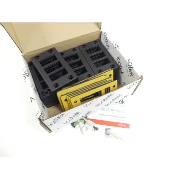 Produktfoto 1 von icotek KEL-U 10/6 Kabeleinführungsleiste schwarz VPE 10 Stk. - ungebraucht! -