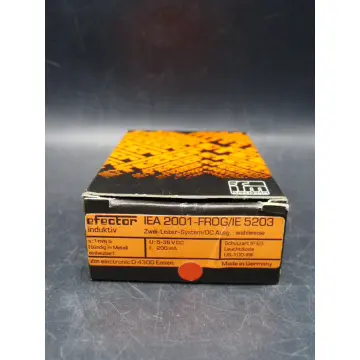 Produktfoto 1 von ifm efector IEA 2001-FROG/IE 5203 Induktiver Sensor > ungebraucht! <