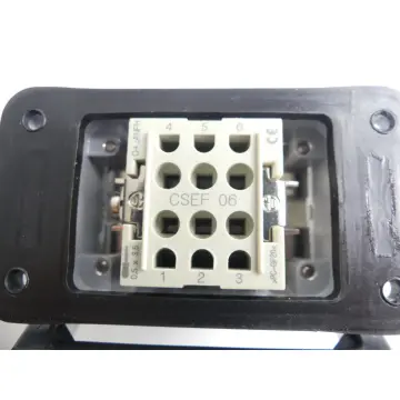 Produktfoto 1 von ILME CHI 06 L Anbaugehäuse + CSEF 06 Buchseinsatz 600V 15A