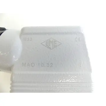 Produktfoto 1 von ILME MAO 10.32 Tüllengehäuse M32 mit Steckverbinder Gewinde M32x1.5 InnenØ 1/4"