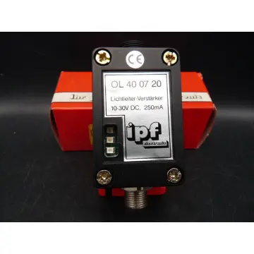Produktfoto 1 von ipf OL 40 07 20 opti.Sensor mit Lichtleiter-Verstärker > ungebraucht! <