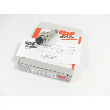 Produktfoto 1 von ipf electronic IN 12 01 74 Induktiver Sensor kurz M12x1 10 - 30V DC ungebraucht