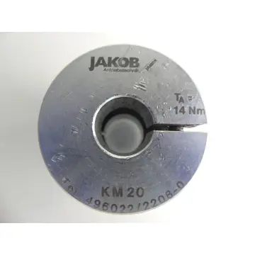 Produktfoto 1 von Jakob Antriebstechnik KM20 Metallbalgkupplung Ø 19mm + Ø 24mm