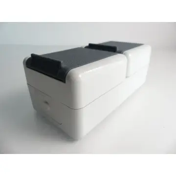 Produktfoto 1 von Jung IP44 Aufputz Doppelsteckdose 134,5mm x 59mm