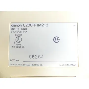 Produktfoto 1 von Omron C200H-IM212 Input Unit LOT No. 08Z8J