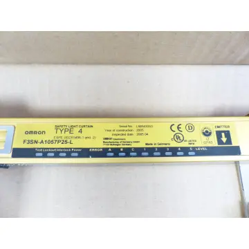 Produktfoto 1 von Omron F3SN-A1057P25-L + F3SN-A1057P25-D Lichtvorhang - ungebraucht! -