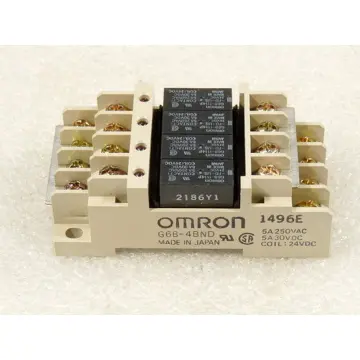 Produktfoto 1 von Omron G6B-4BND Universalrelais 4 polig 5A 250 VAC