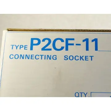 Produktfoto 1 von Omron P2CF-11 Relaissockel 10A 250 VAC - ungebraucht -