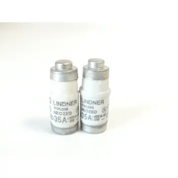 Produktfoto 1 von Lindner 1701.035 NEOZED Sicherungseinsatz 35A ~400/~250V gL/gG VPE 2 Stück