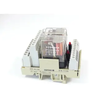 Produktfoto 1 von Lütze RPE-2K / 4W Relaissockel 71728 + 2 Stück Schrack ZK040024 Relais