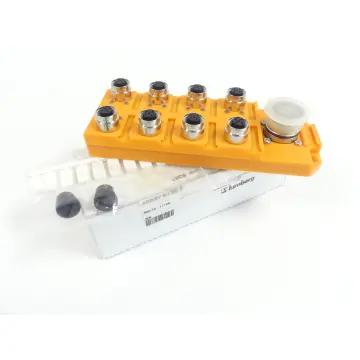 Produktfoto 1 von Lumberg ASBSV8 / LED-5 Aktor-Sensor-Box - ungebraucht! -