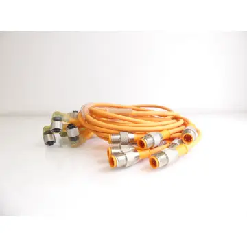 Produktfoto 1 von Lumberg RST3 - RKWT/LEDA4-3-90/0.6 Kabel - Länge: 0,6m VPE: 10 St. - ungebr.! -