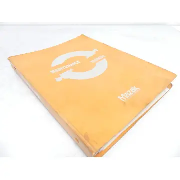 Produktfoto 1 von Mazak Maintenance Manual Wartungsanleitung für Mazatech H-400 SN:67404