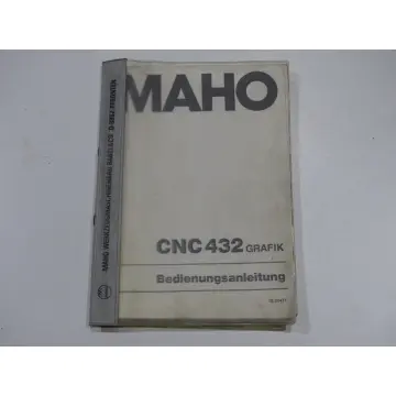 Produktfoto 1 von Maho Bedienungsanleitung für Maho Steuerung CNC 432 Grafik