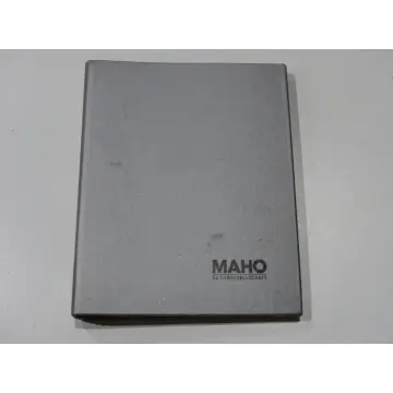 Produktfoto 1 von Maho Bediener-Handbuch für MH 600 E