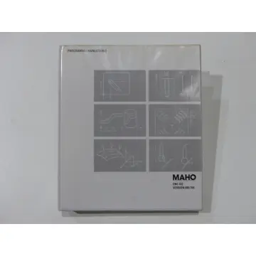 Produktfoto 1 von Maho Programmieranleitung + Geometriepaket für Maho Steuerung CNC 432 Version 600 / 700