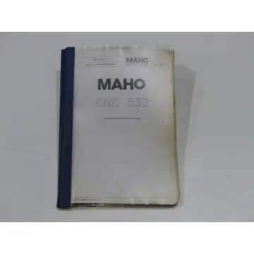 Produktfoto 1 von Maho Programmierkurs für Maho Steuerung CNC 532 , Seminar 3/3