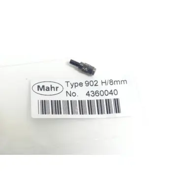 Produktfoto 1 von Mahr 902 H/8mm Sphärischer Messeinsatz 4360040 8mm ungebraucht